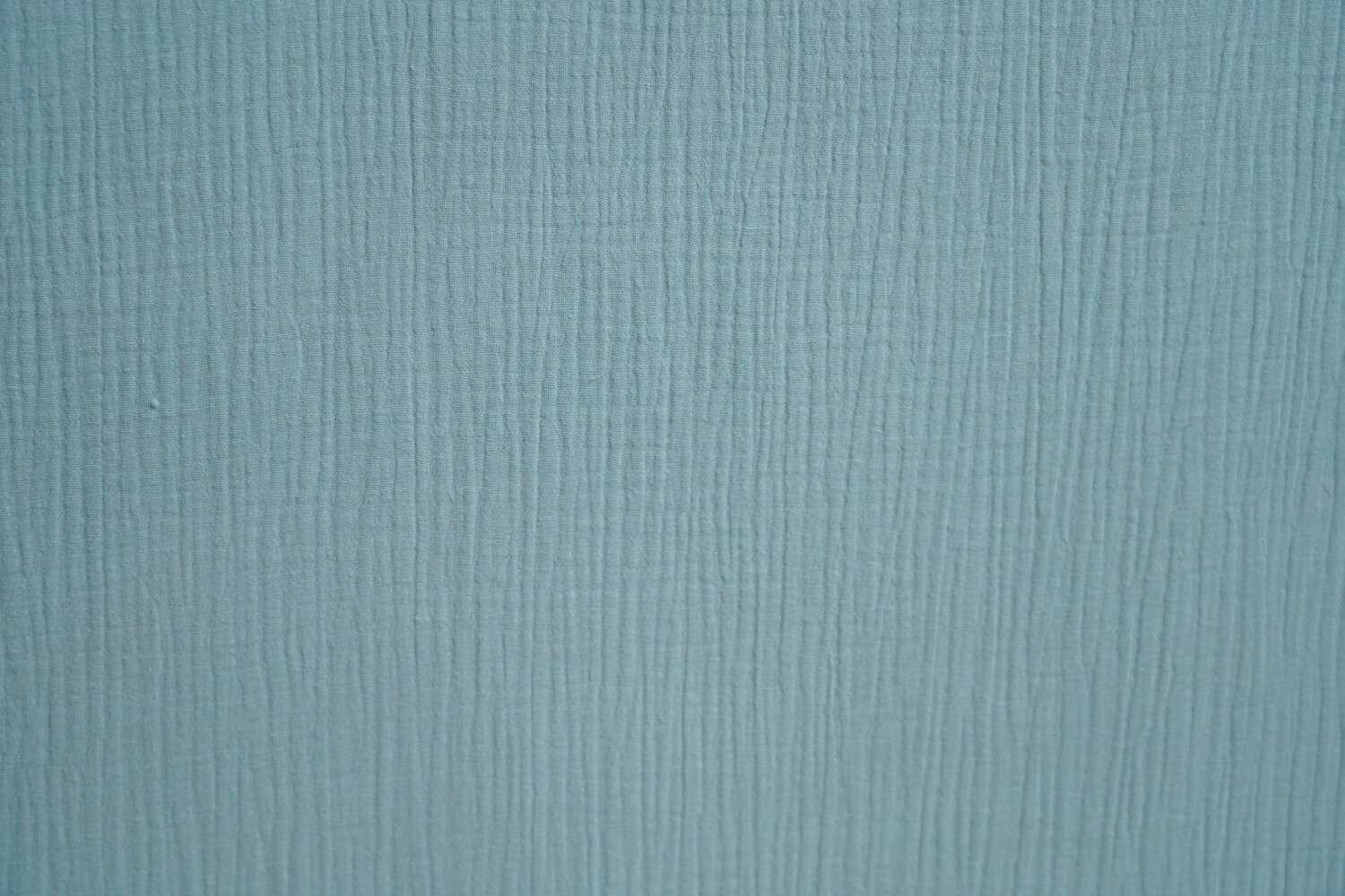 Baumwolle Musselinstoff Hellblau
