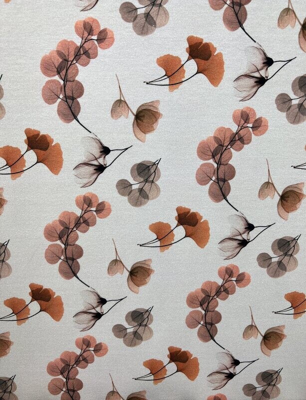 Cottonstoff Eucalyptus Beige 140cm Cottonstoff Eucalyptus Beige 140cm