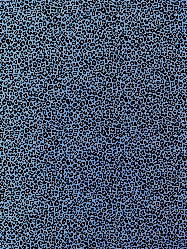 Jersey Stoff Leo Blau 140 cm Jersey Stoff Leo Blau 140 cm