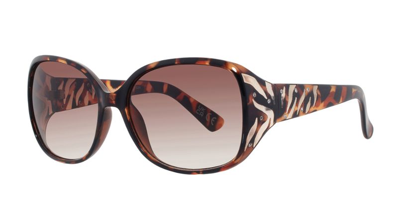 Nine West Brown Oval Ladies Sunglasses