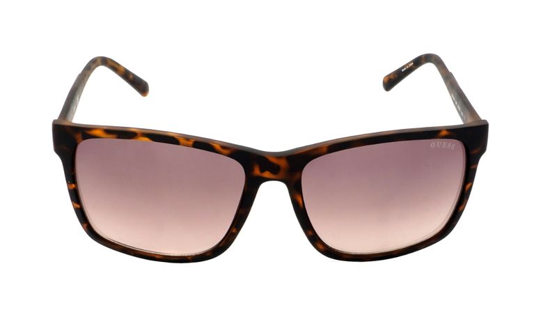 Guess  Brown Gradient Square Men's Sunglasses