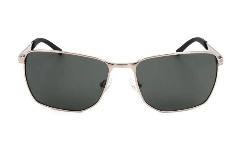 Guess  Green Rectangular Men's Sunglasses