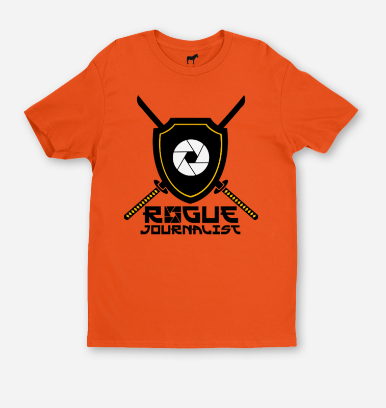 Pŕrsales: Rogue Journalist Coat of Arms Shirt