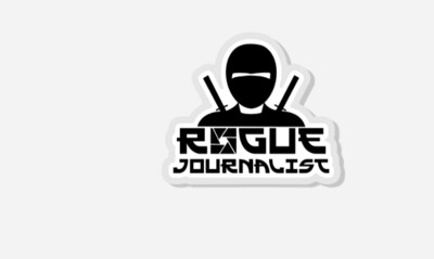 Rogue Journalist Ninja Acrylic Hat Pin