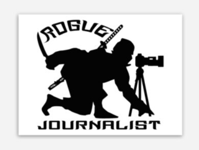 Rogue Journalist Rectangle Sticker