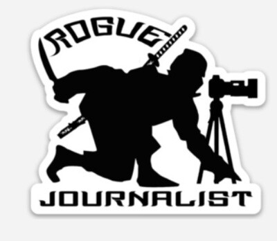 Rogue Journalist Magnet or window Decal
