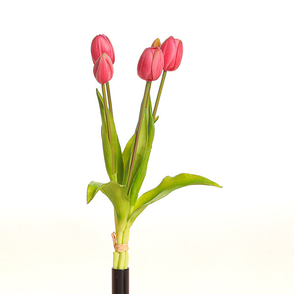 MAZZO TULIPANO X 5  CM 39 ORANGE