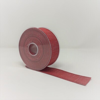NASTRO CANVAS LAME&#39; mm40x10mt BORDEAUX