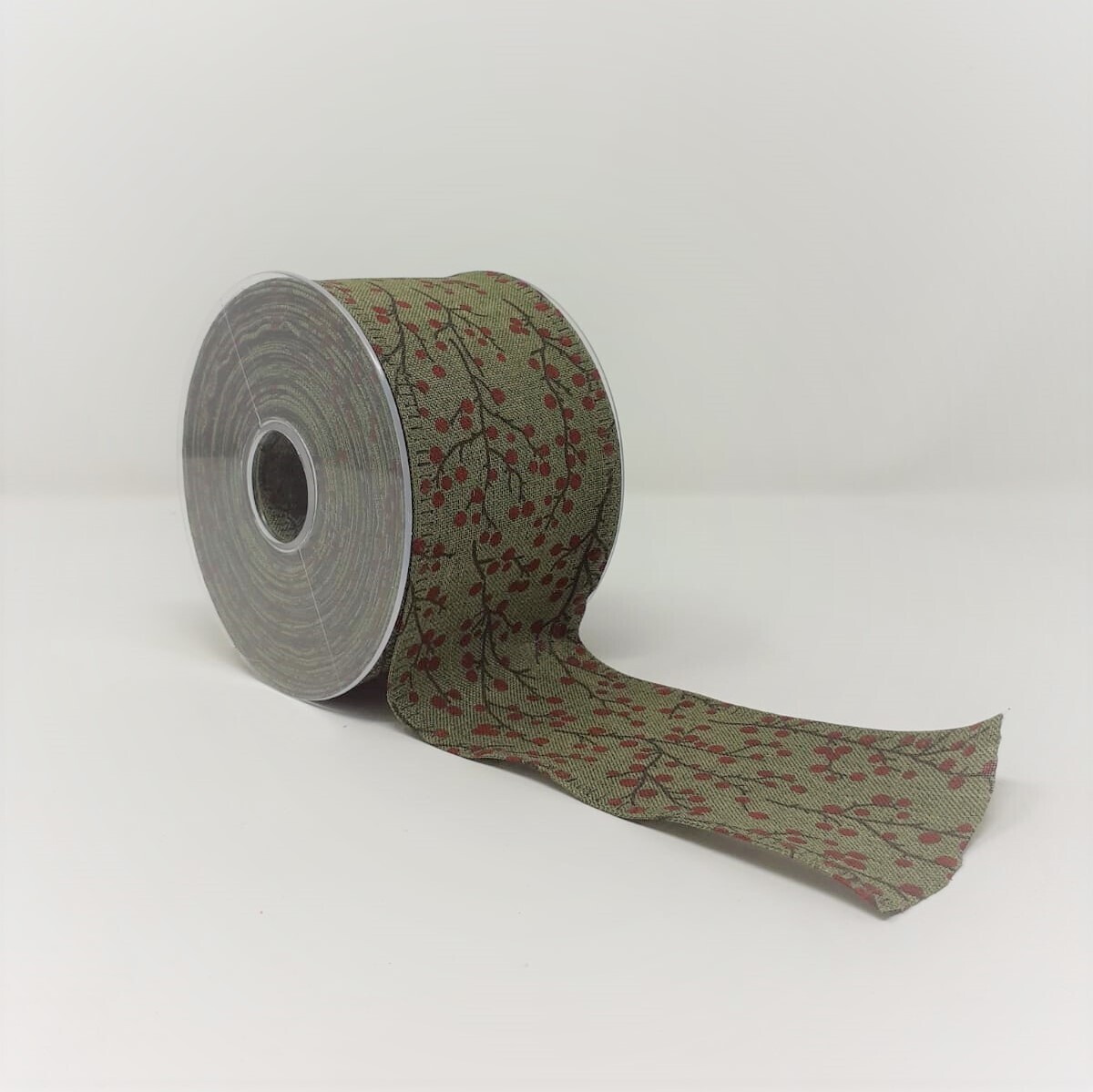NASTRO CANVAS LAME&#39; mm70X10mt VERDE