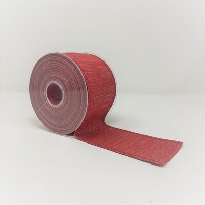NASTRO CANVAS LAME&#39; mm70X10mt COLORE BORDEAUX