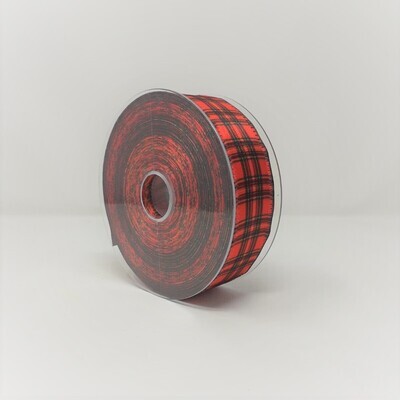 NASTRO SCOZZESE DIG.  mm40x25mt ROSSO