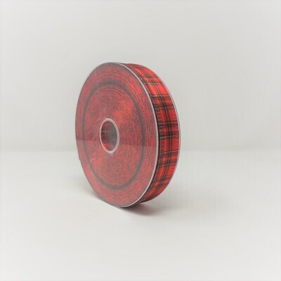 NASTRO SCOZZESE DIG mm25x25mt ROSSO
