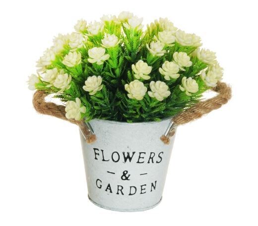 VASETTO FLOWERS &amp; GARDEN, COLORE: BIANCO