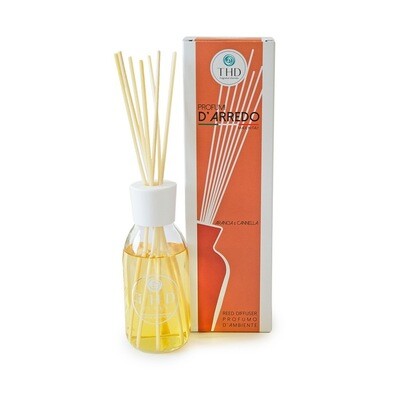 DIFFUSORE ARREDO 200ML THD ARANCIA E CANNELLA