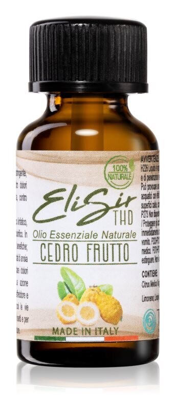 ELISIR THD OLIO ESSENZIALE NATURALE DI CEDRO FRUTTO 15ML