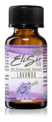ELISIR THD OLIO ESSENZIALE NATURALE DI LAVANDA 15ML 1/12