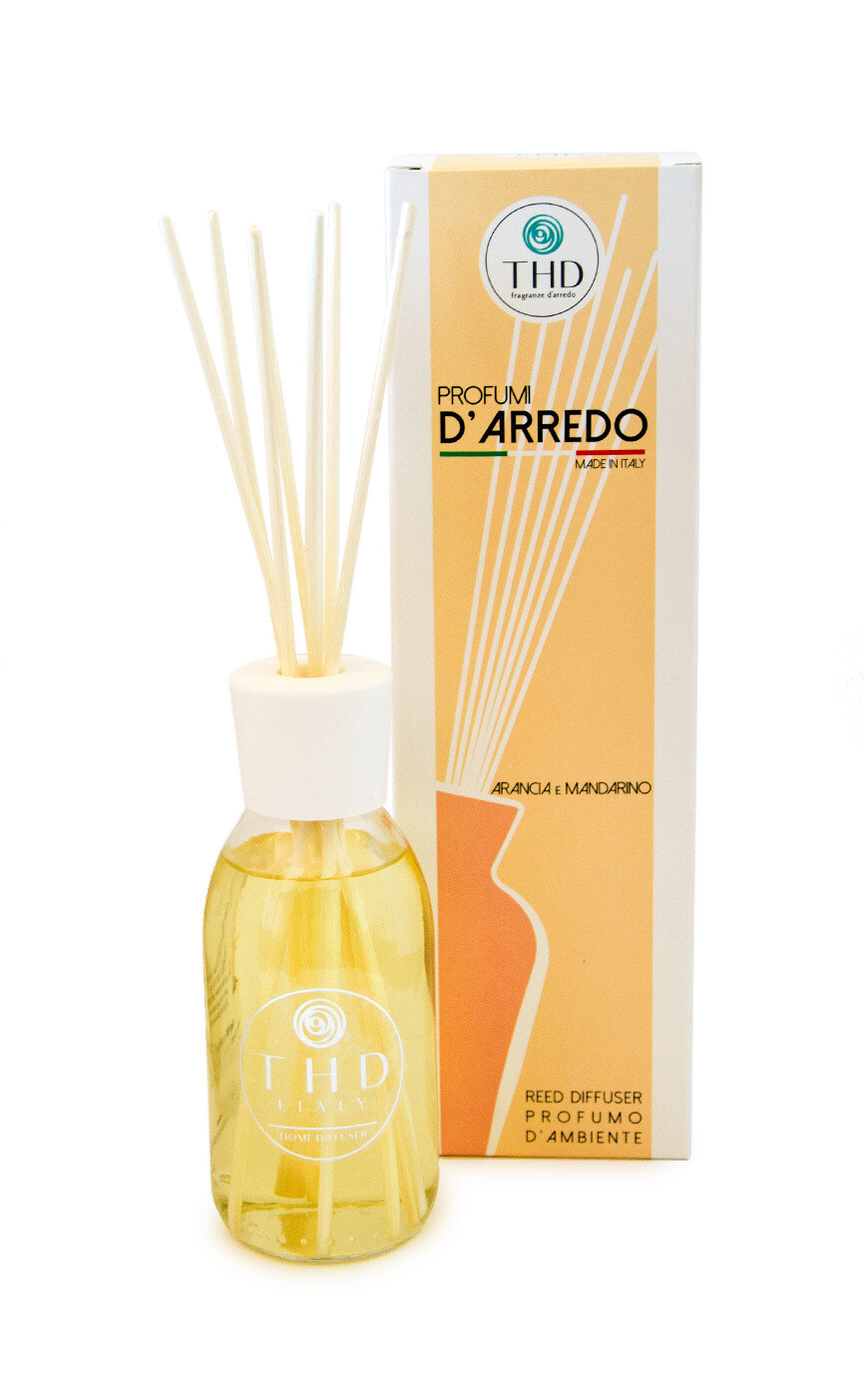 DIFFUSORE ARREDO 200ML THD ARANCIA E MANDARINO