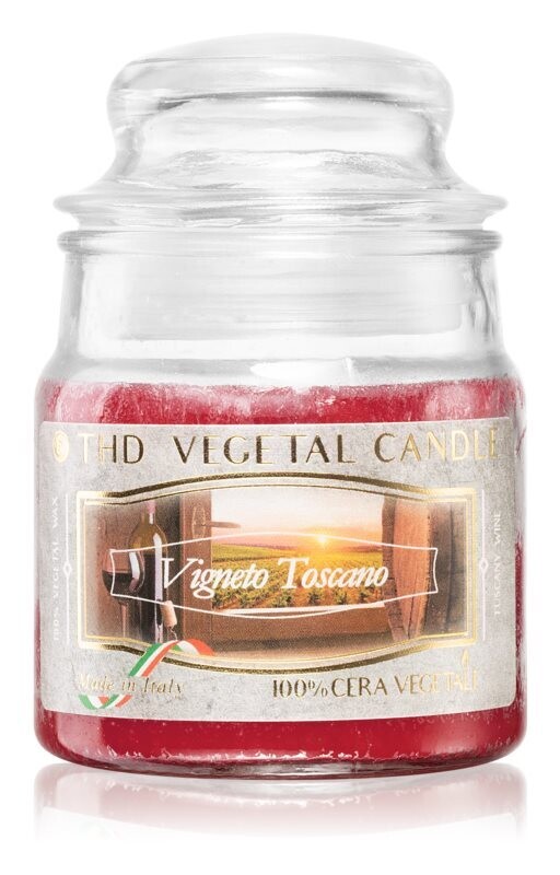 THD VEGETAL CANDLE 100 GR VIGNETO TOSCANO 6/60