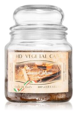 THD VEGETAL CANDLE 400 GR TABACCO CUBANO 6/60