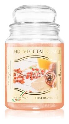 THD VEGETAL CANDLE 600 GR GOJI E MARACUIA