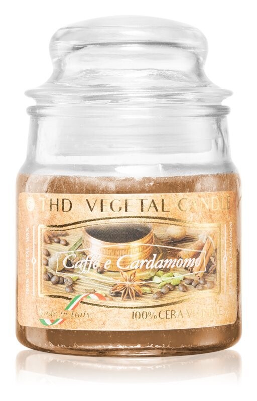 THD VEGETAL CANDLE 100 GR CAFFE&#39; E CARDAMOMO 6/60