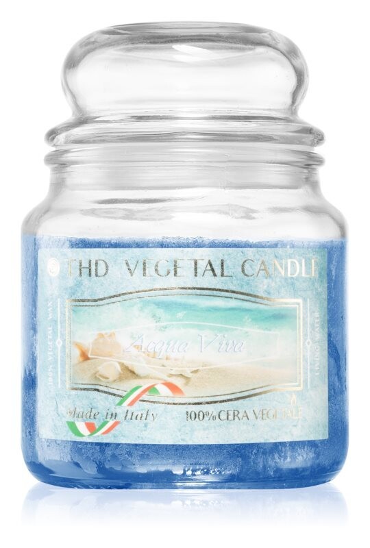 THD VEGETAL CANDLE 400 GR ACQUA VIVA 6/60
