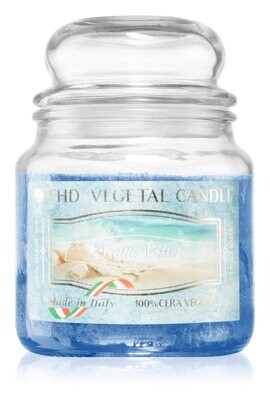 THD VEGETAL CANDLE 400 GR ACQUA VIVA 6/60