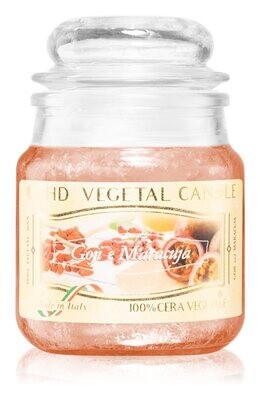 THD VEGETAL CANDLE 100 GR GOJI E MARACUIA 6/60