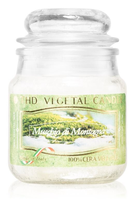THD VEGETAL CANDLE 100 GR MUSCHIO DI MONTAGNA 6/60