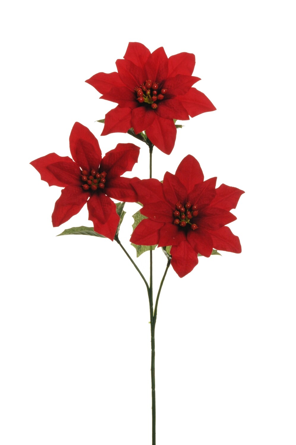 RAMO 3 STELLE NATALE ROSSO