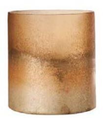 VASO VETRO BEIGE H.CM.14,5 ÔøΩ CM.13