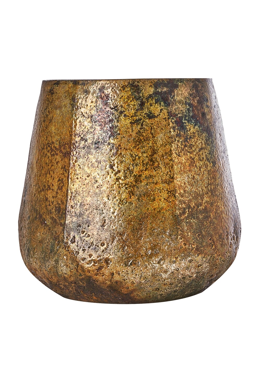VASO VETRO GOLD H.CM.20 ÔøΩ CM.20