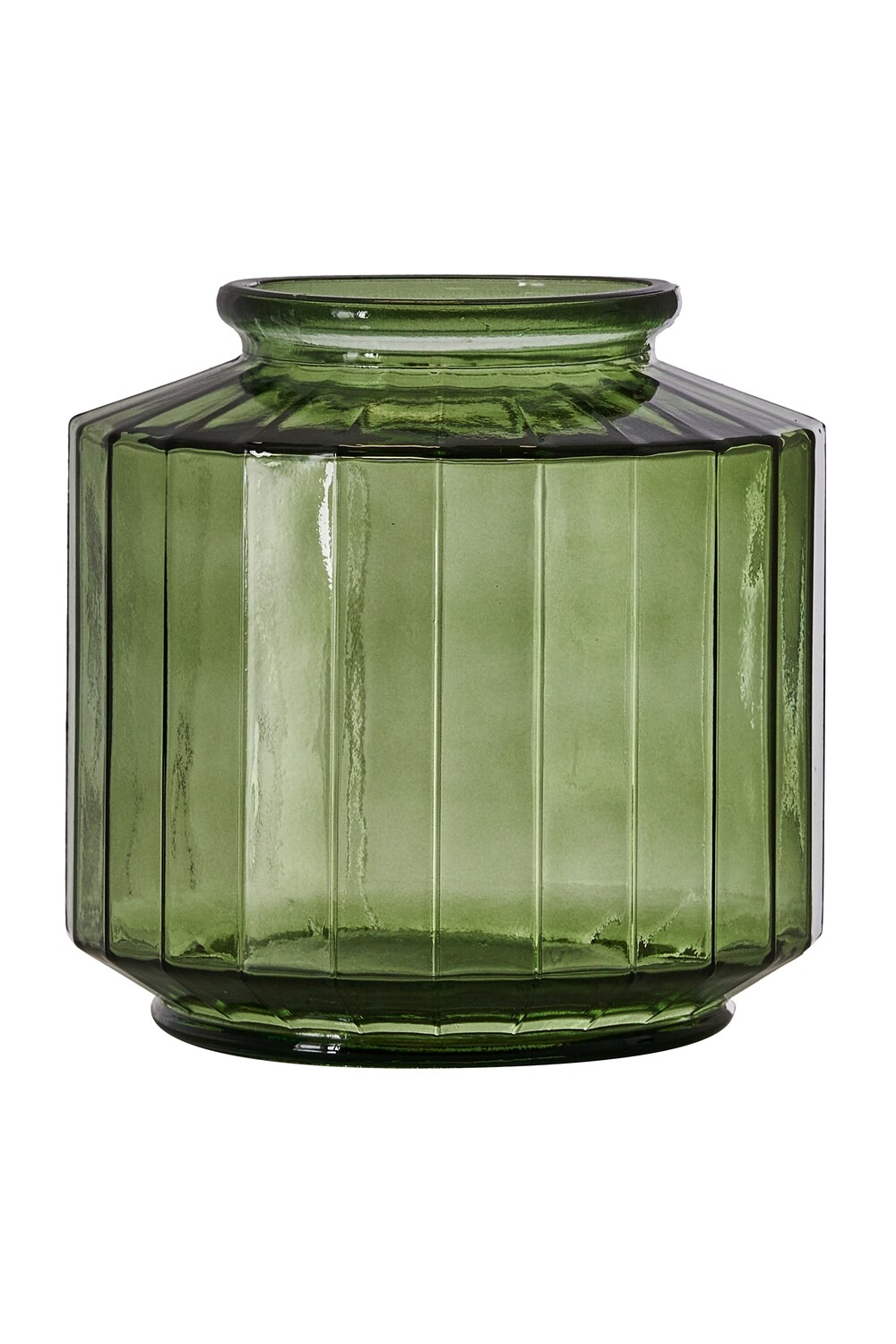VASO VETRO CM.23 VERDE