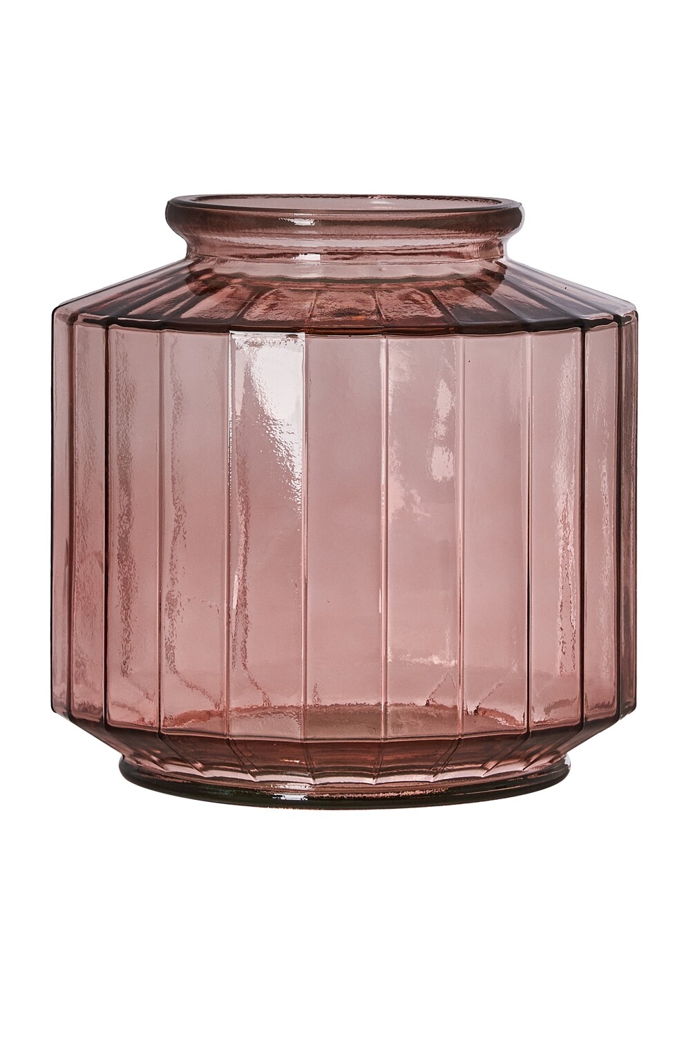 VASO VETRO CM.23 ROSA