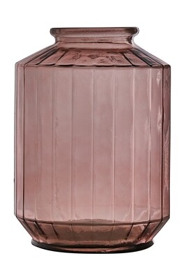 VASO VETRO CM.35 ROSA