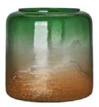 VASO VETRO GREEN H.CM.16 ÔøΩ CM.15