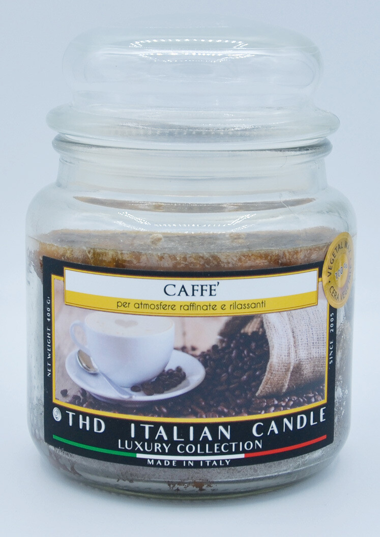THD ITALIAN CANDLE LUXURY 385 gr CAFFEE