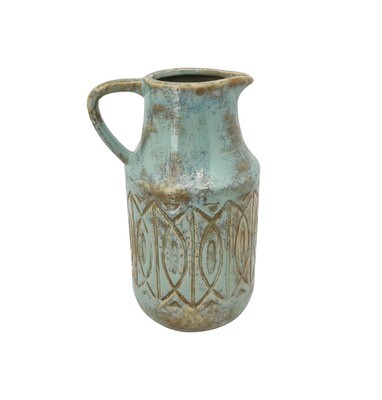 BROCCA CERAMICA AZZURR ANTICO 16X13H23,5