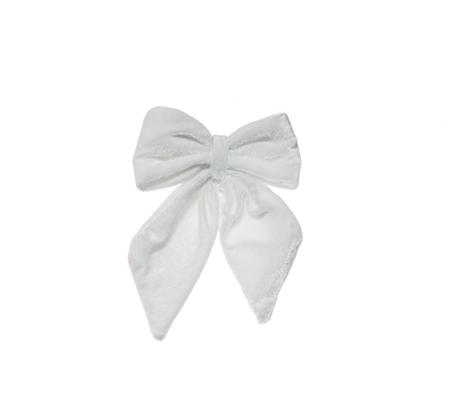 FIOCCO VELLUTO CM.24x16 BIANCO
