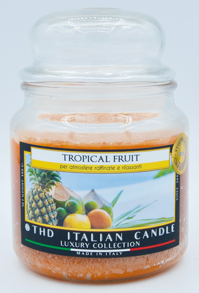 THD ITALIAN CANDLE LUXURY 385 gr TROPICAL FRUIT