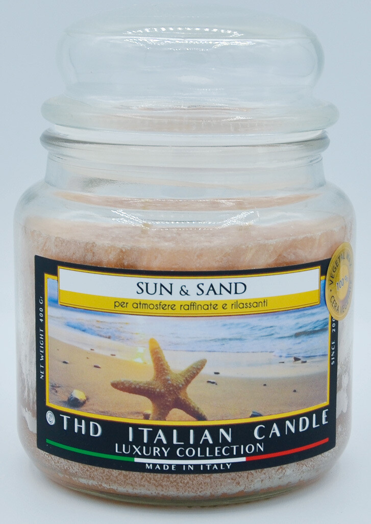 THD ITALIAN CANDLE LUXURY 385 gr SUN &amp; SAND