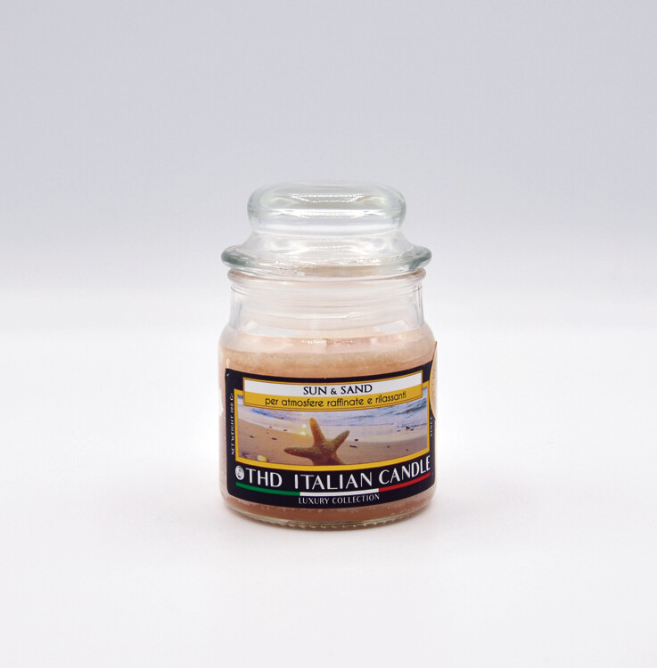 THD ITALIAN CANDLE LUXURY 95 gr SUN &amp; SAND 6/60