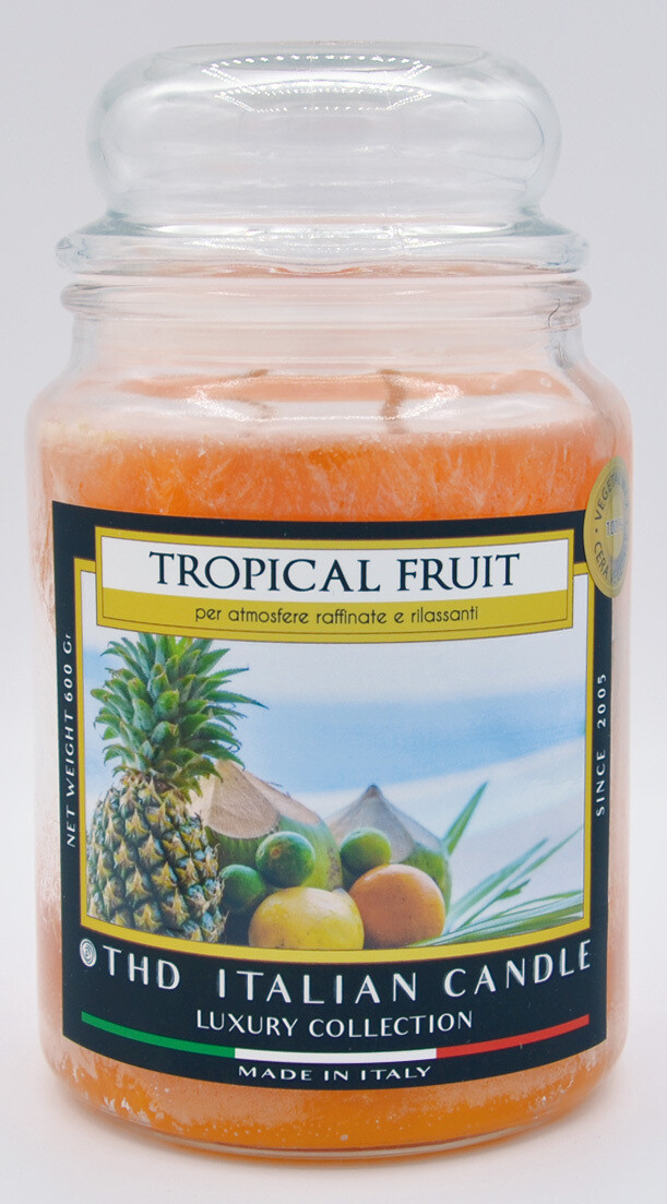 THD ITALIAN CANDLE LUXURY 585 gr TORPICAL FRUIT