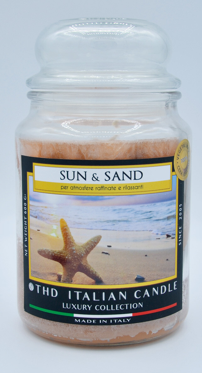 THD ITALIAN CANDLE LUXURY 585 gr SUN &amp; SAND