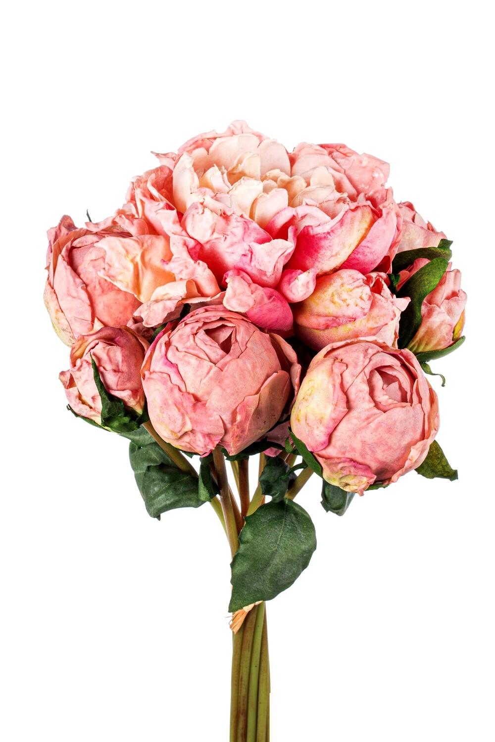 BOUQUET PEONIE CARTAPESTA CM40 ROSA