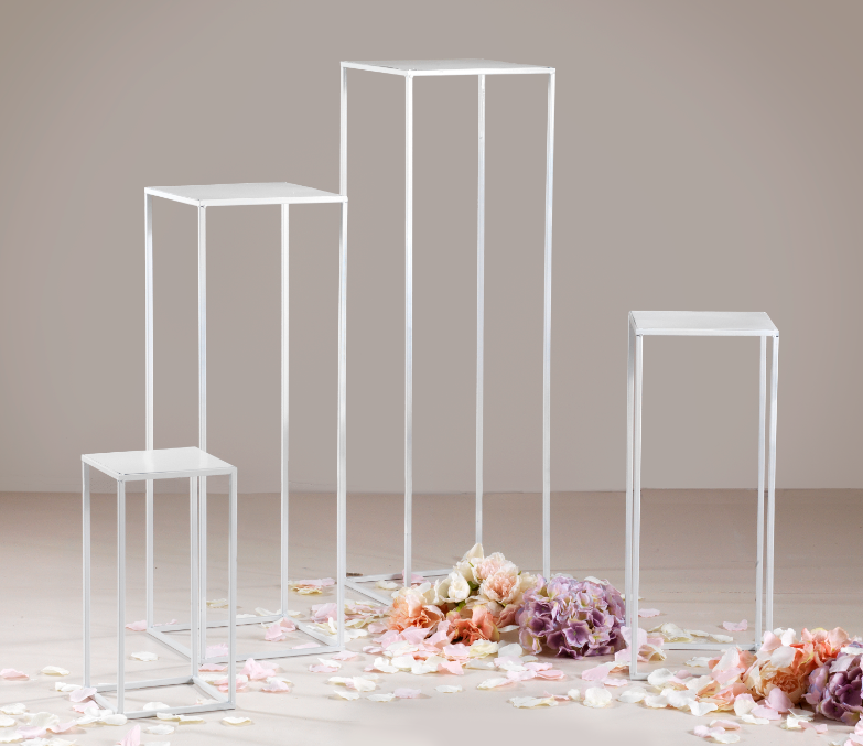 ALZATA C/APPOGGIO 27x80H BIANCO