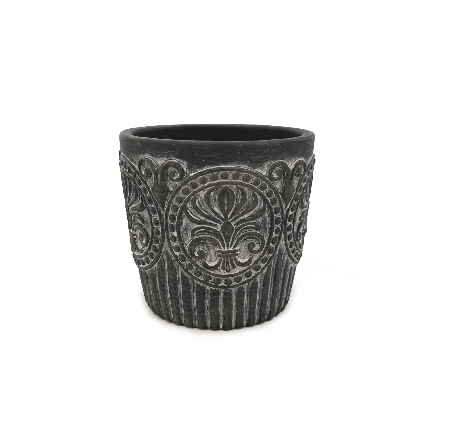 CASPO&#39; BAROCCO NERO C/STEMMA D14 H13