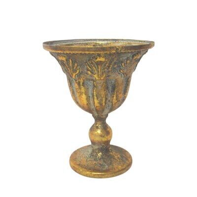 COPPA METALLO ORO D.13H15,5
