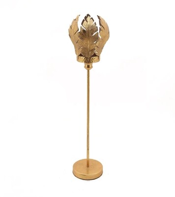 PORTACAND ALTA FOGLIE MET ORO 22X20H63