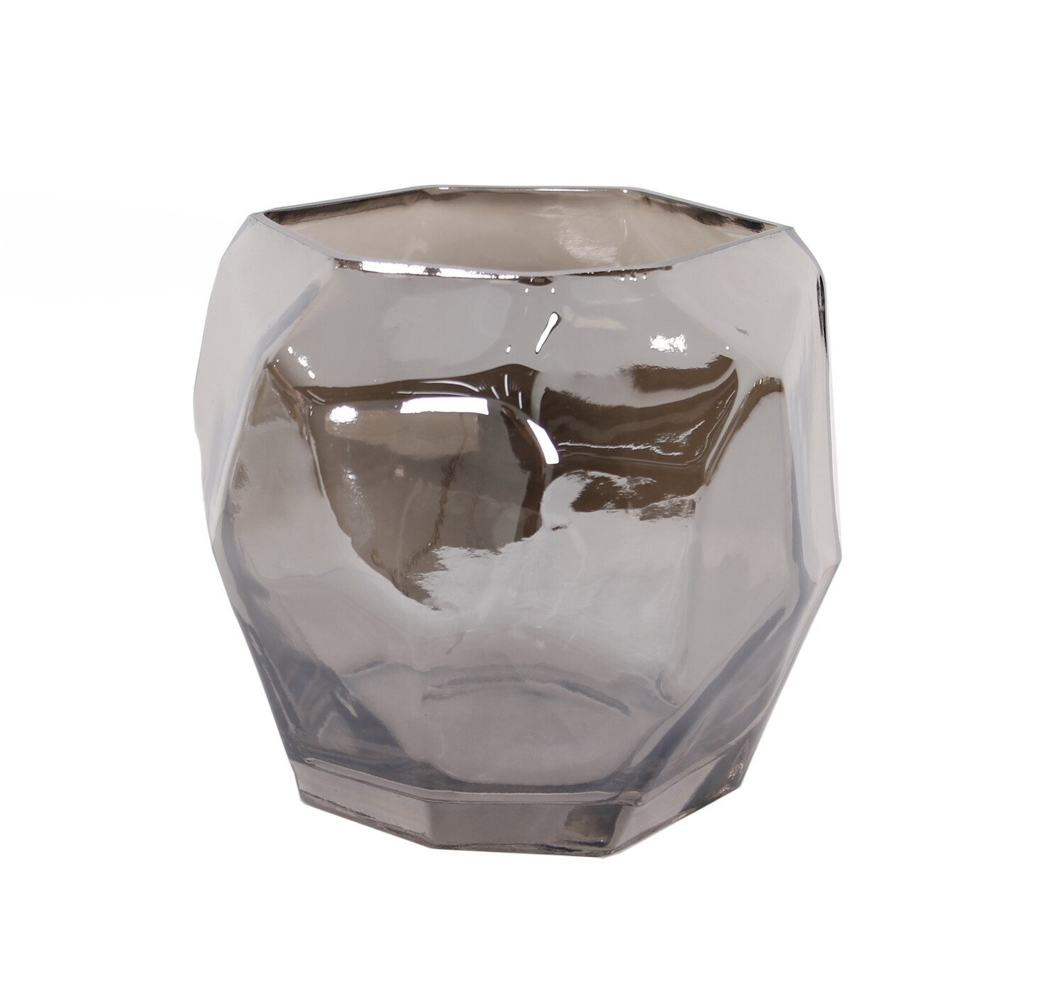 SFERAGRIGIO SPECCHIATO FUME&#39; 17X17,5 H15
